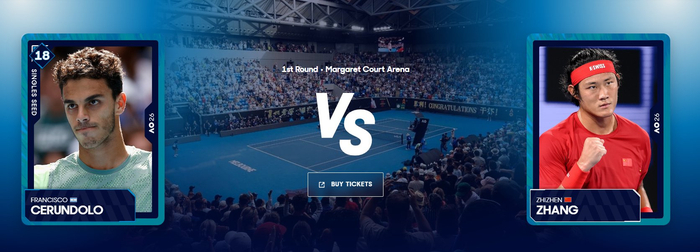 张之臻白卓璇出战2026澳网正赛首日|塞伦多洛|开幕式|中国网球选手|塞伦|咪咕_新浪娱乐_新浪新闻